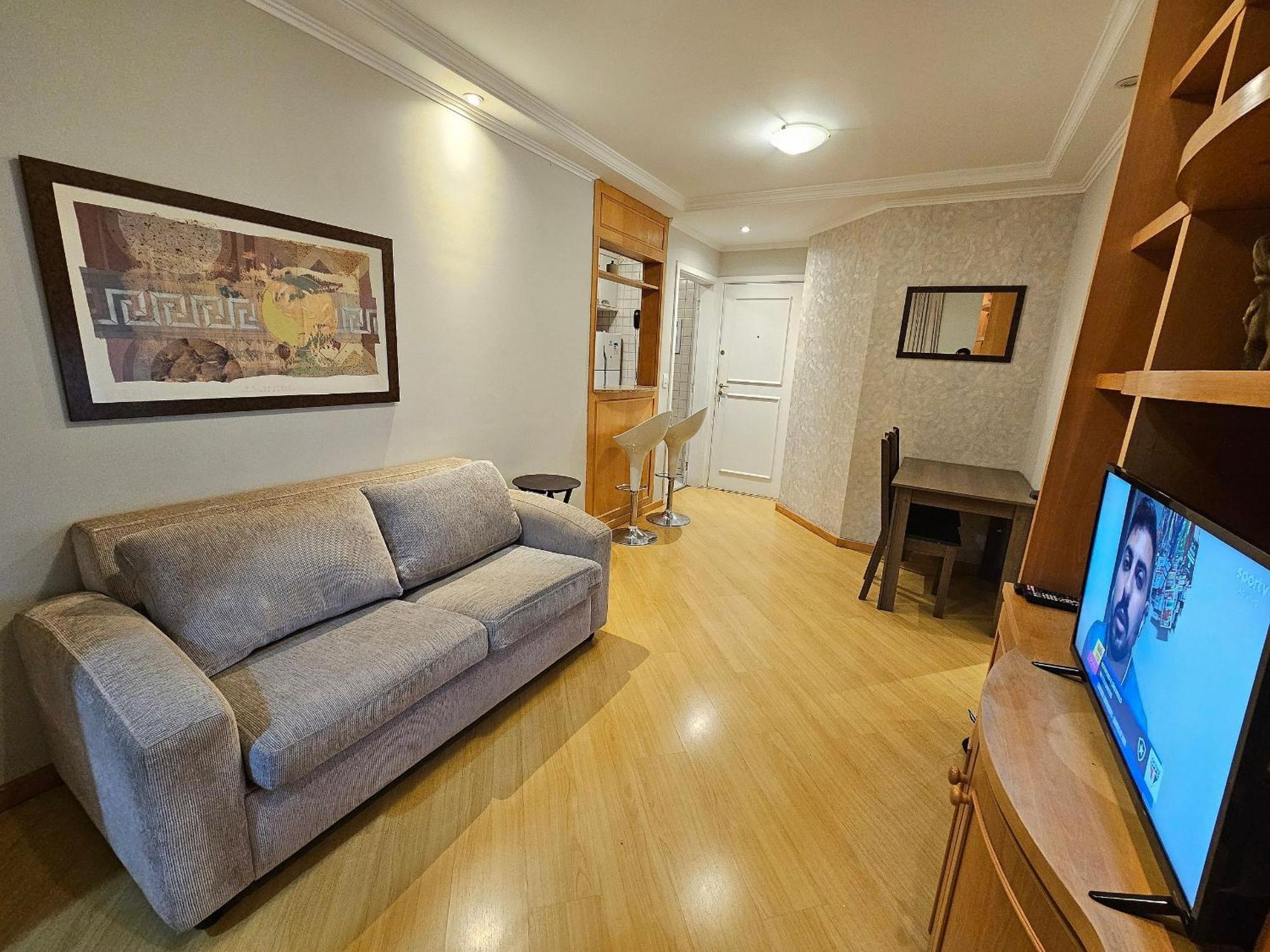 Flat Apart/Hotel Com Uma Suite E Cozinha Completa เซาเปาโล ภายนอก รูปภาพ